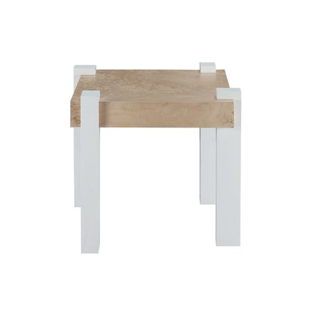 ELK HOME Bromo Accent Table, Bleached Burl S0075-9957